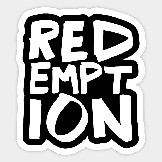 Redemption Sticker by WordFandom